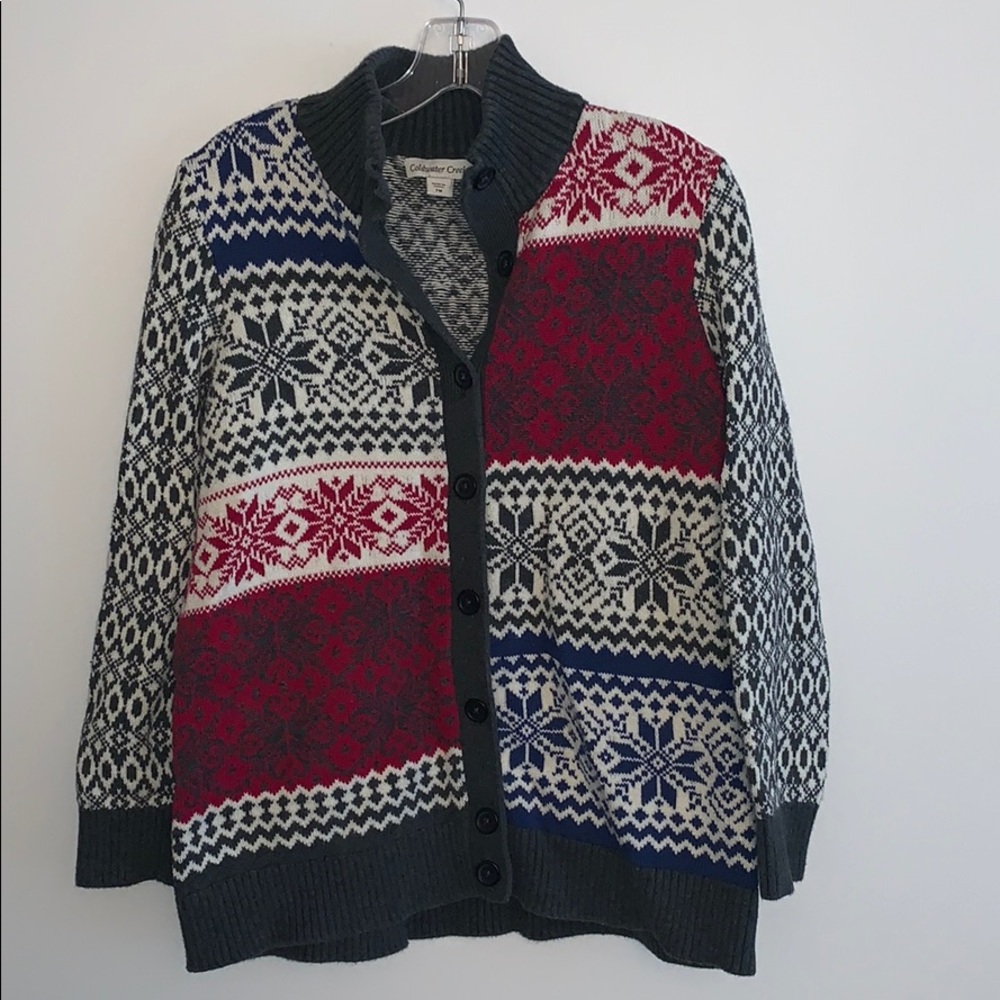Winter Fair Isle Cardigan